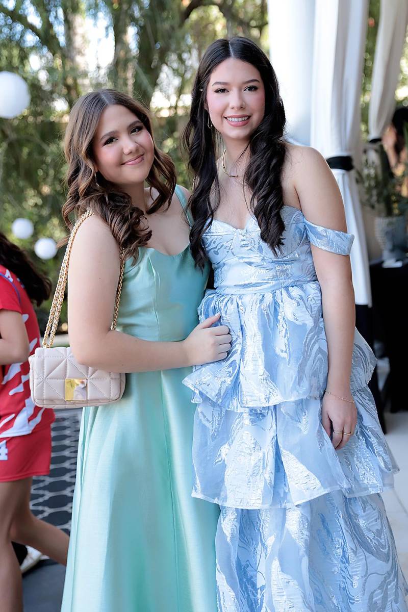 Gianna Lagunes y María Lucía Morales.