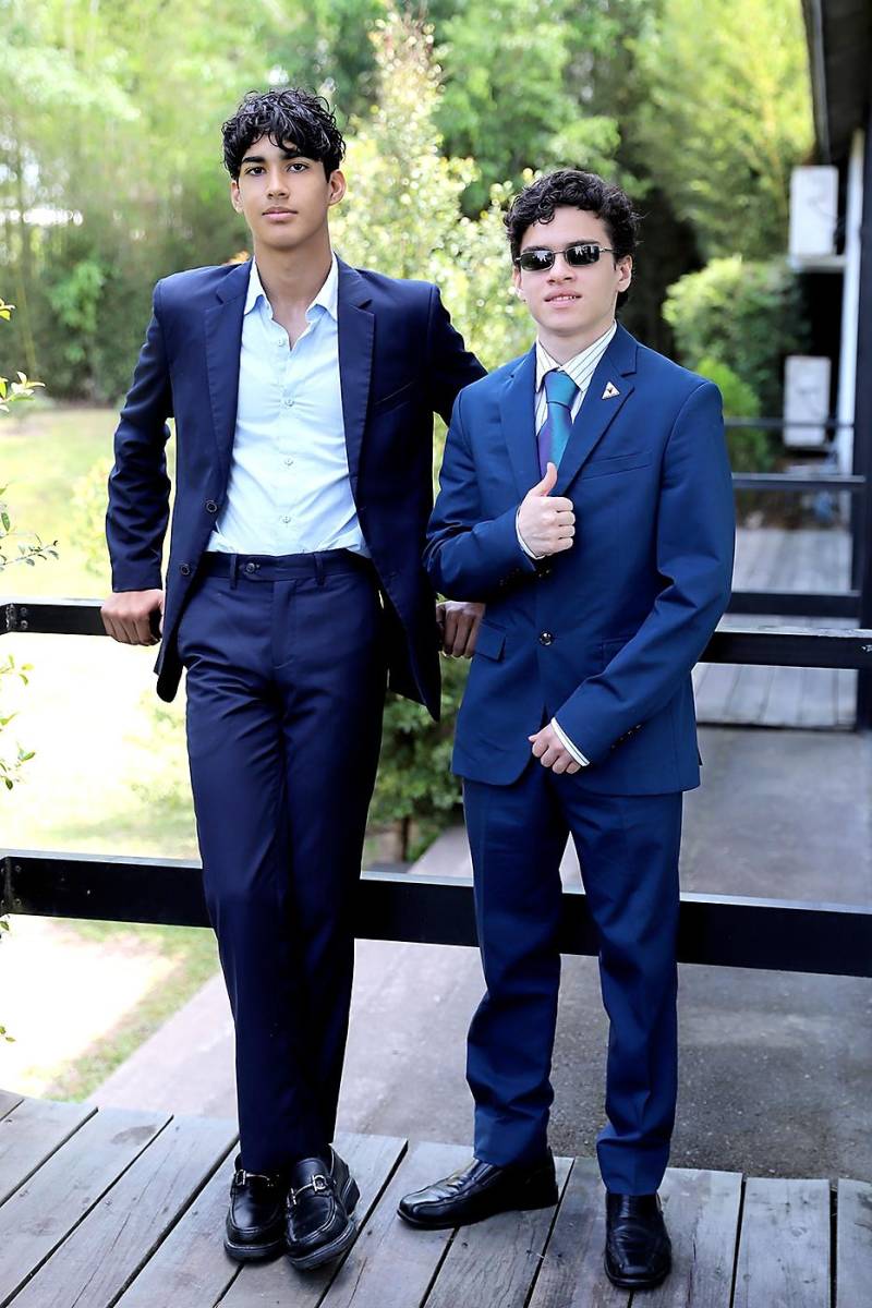 Cesar Henríquez y Adrian Aguilar