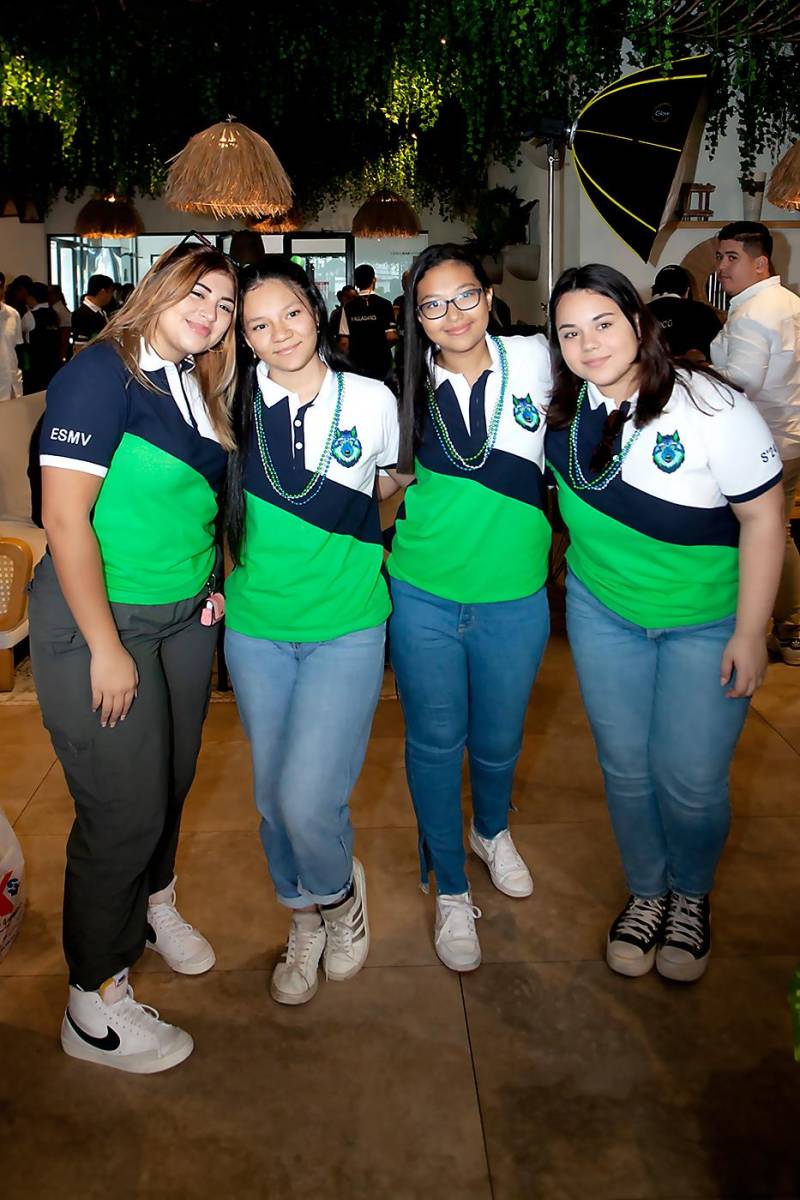 Lizzie Ramos, Elka Trejo, Gabriela Hernández y María Hall