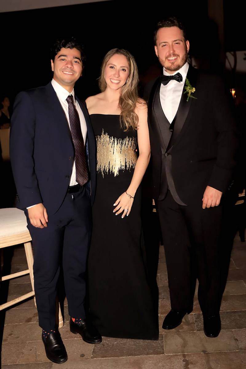 Jorge Zelaya, Rachel Lampman y Michael Lampman Goldstein