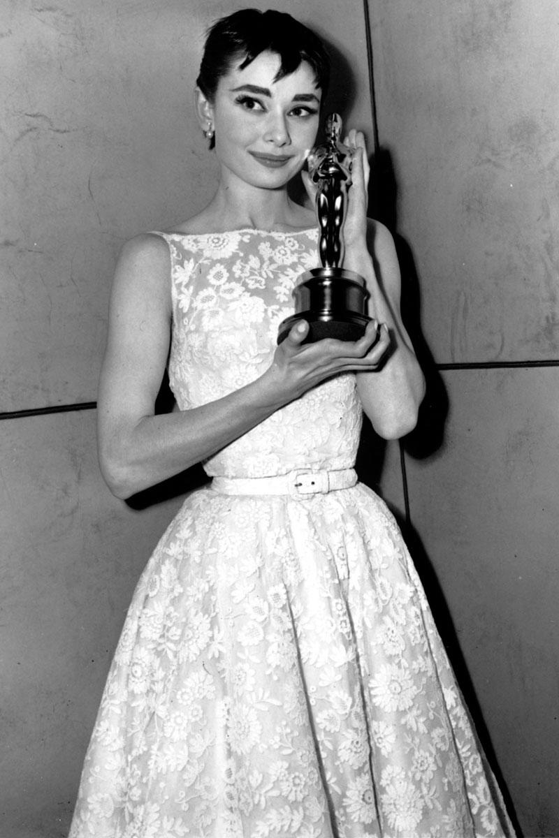 1954, Audrey Hepburn.