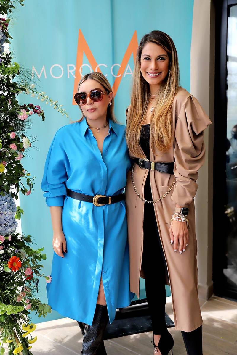 Fanne Medrano y Ana Alvarenga