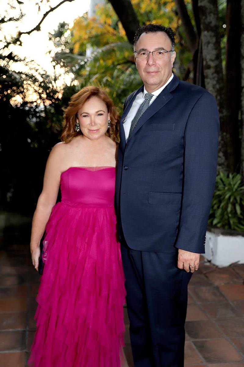 Anna Lucía y Luis Orlando Zelaya