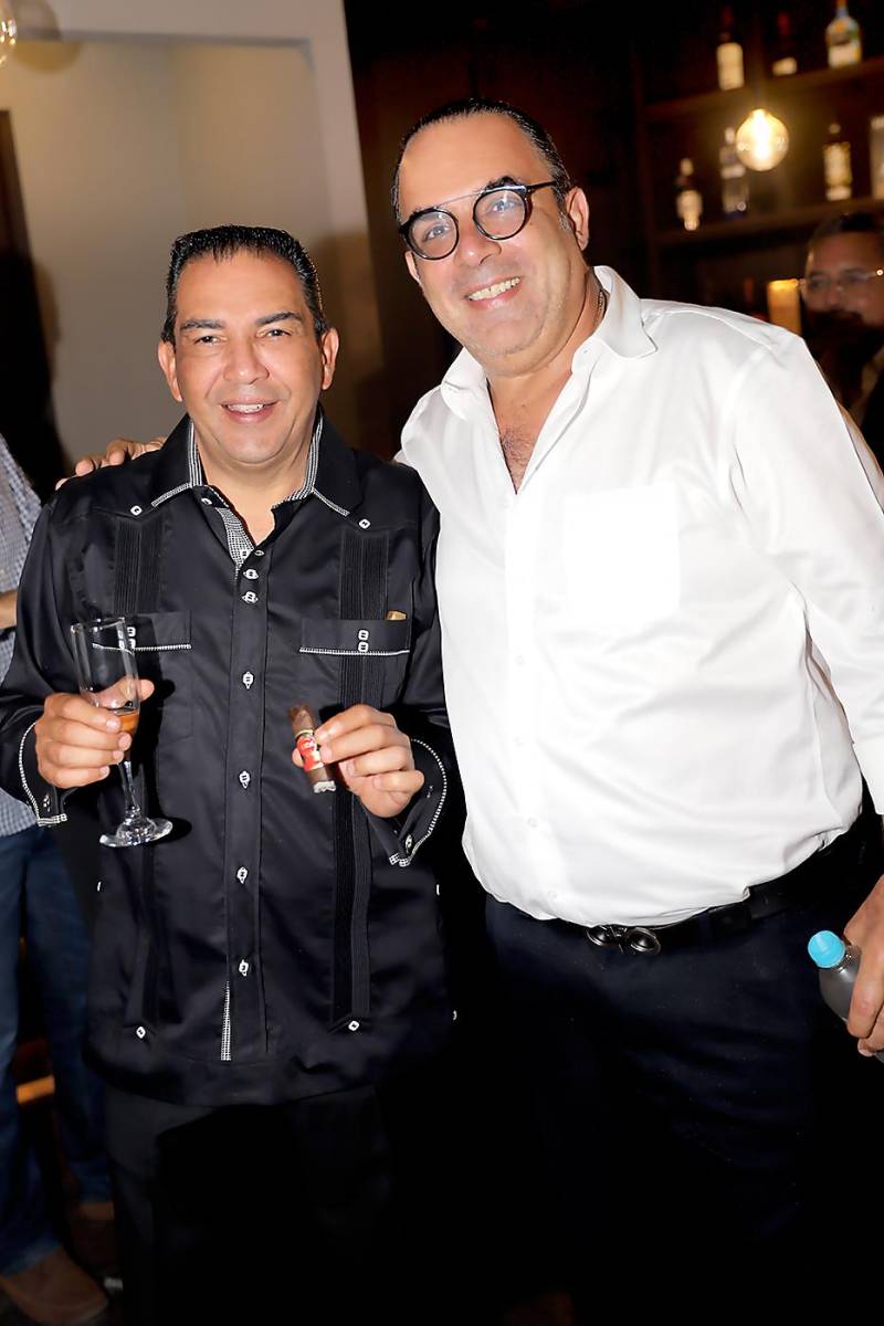 Chibly Salamé y Fernando Lama