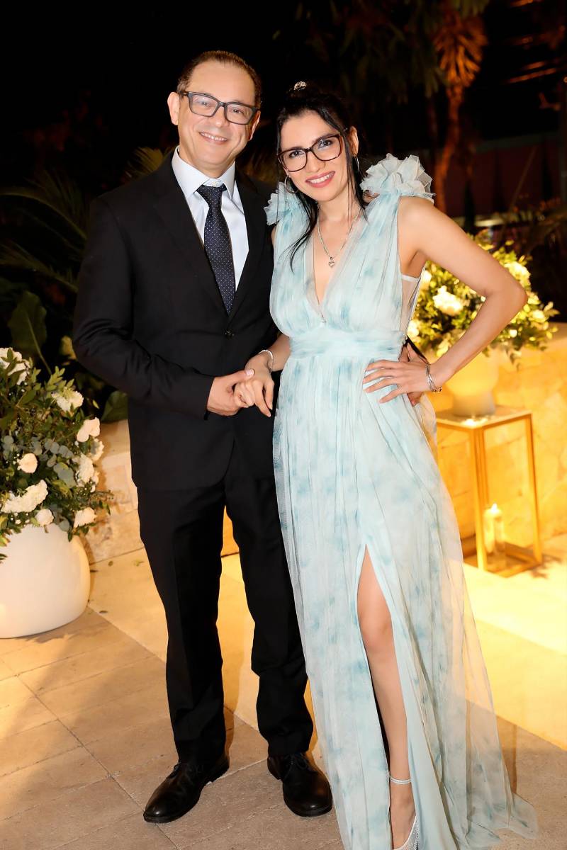 Ricardo Sánchez y Ana Carolina Barahona