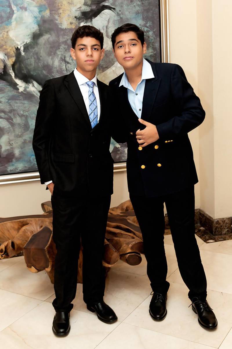 Sebastián Berganza y Osman Irías.