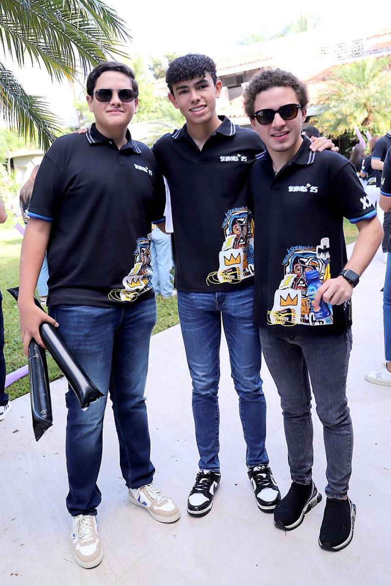 Javier Díaz, Diego Rivera y David Cerrato.