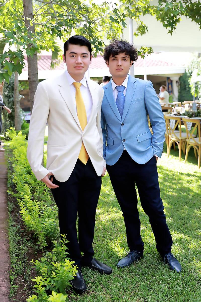 Luis Andrés Cisne y Meinhard Bienst.