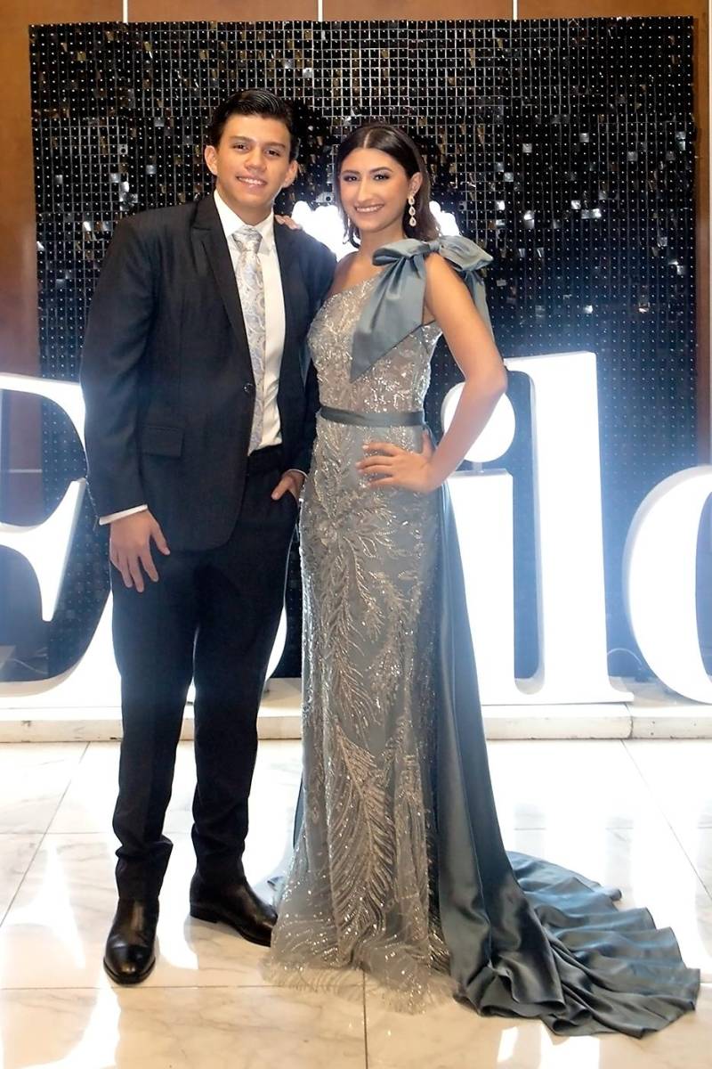 Diego Fiallos y Jihan Gabrie.