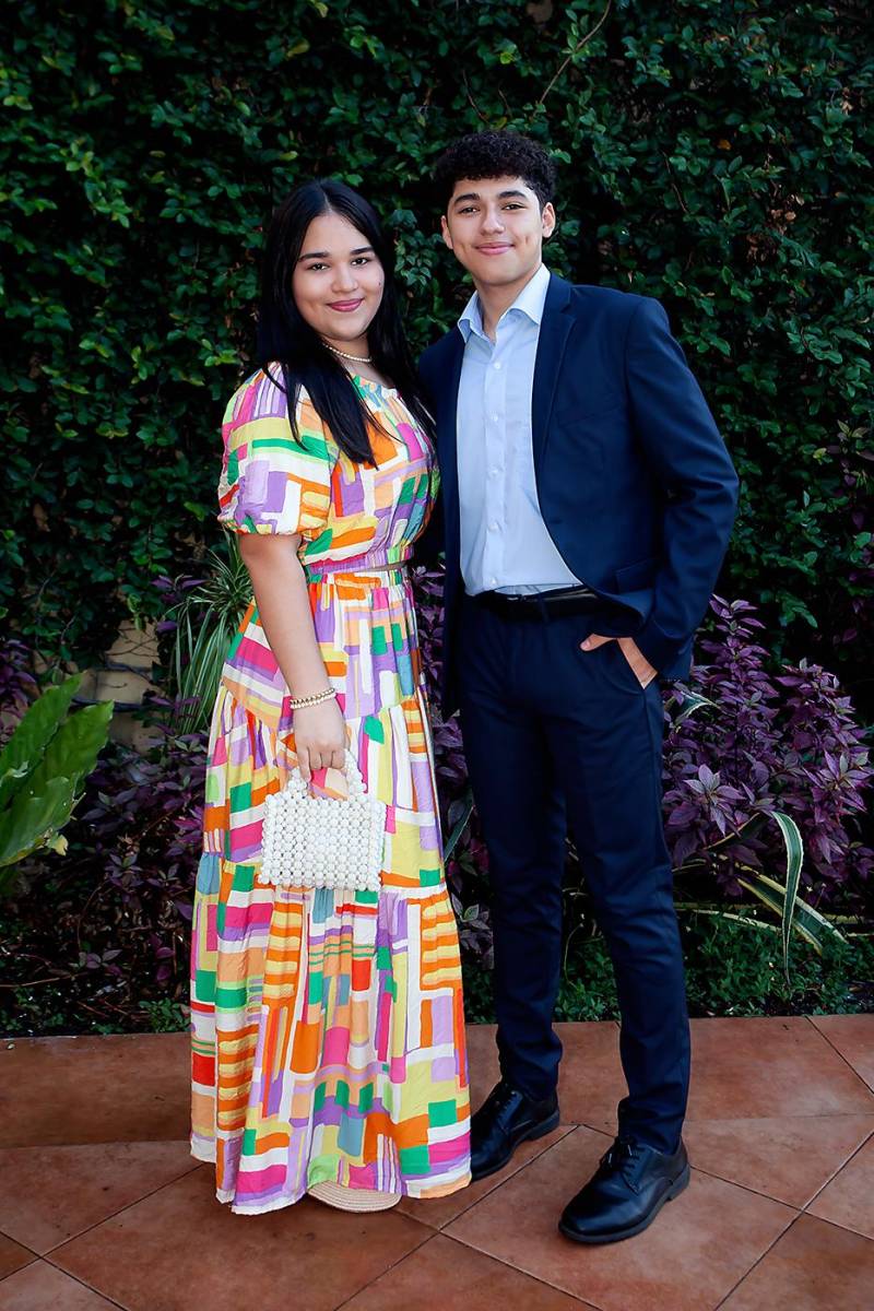 Evelyn Regalado y Kevin Somoza