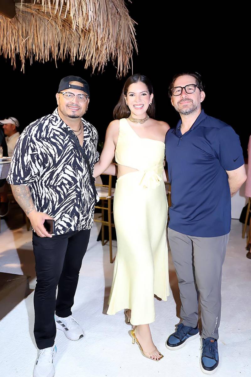 Melissa Valeriano y Vicente Colindres.