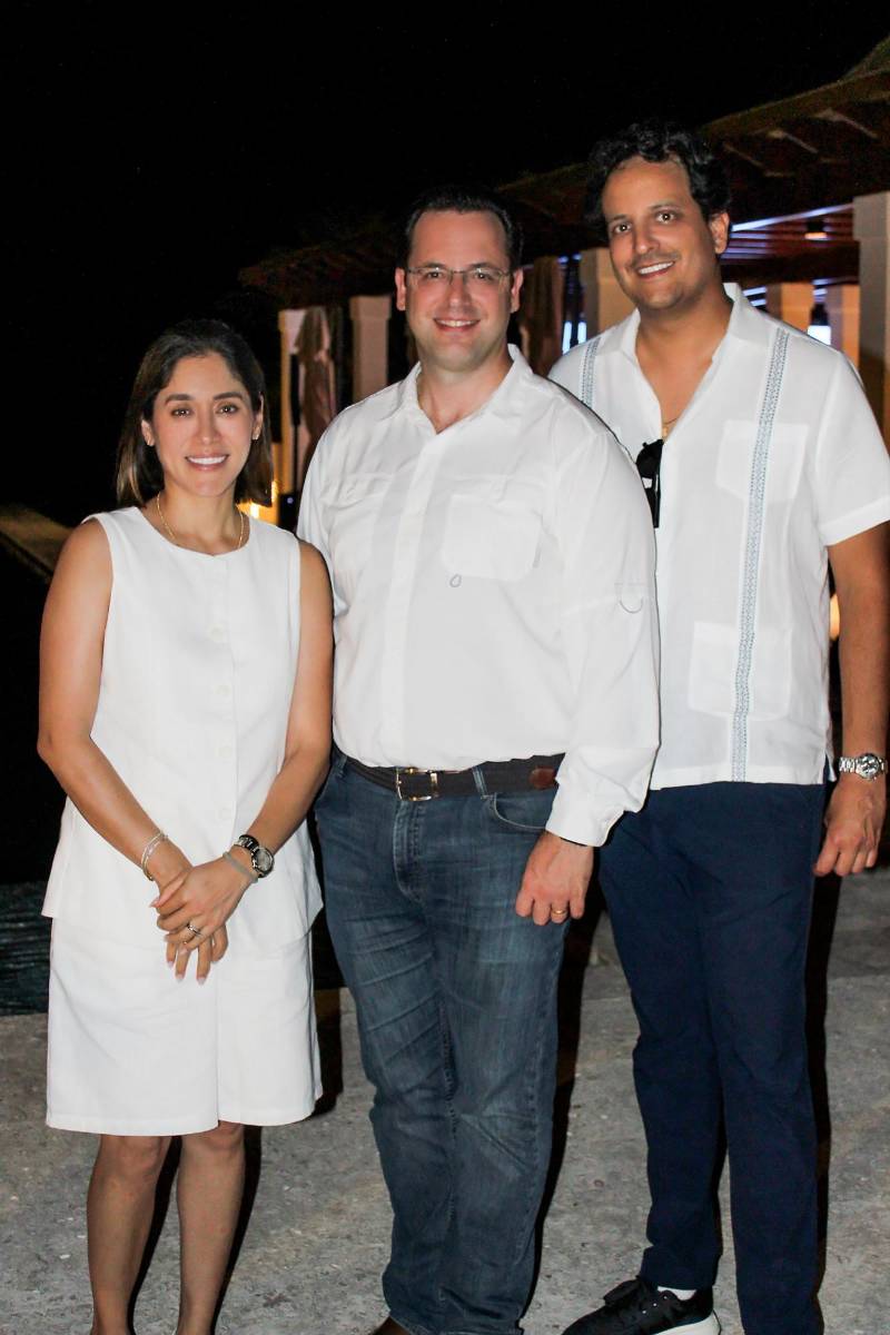 Alejandra Chang, Erick Brimen y Arturo Zacapa.