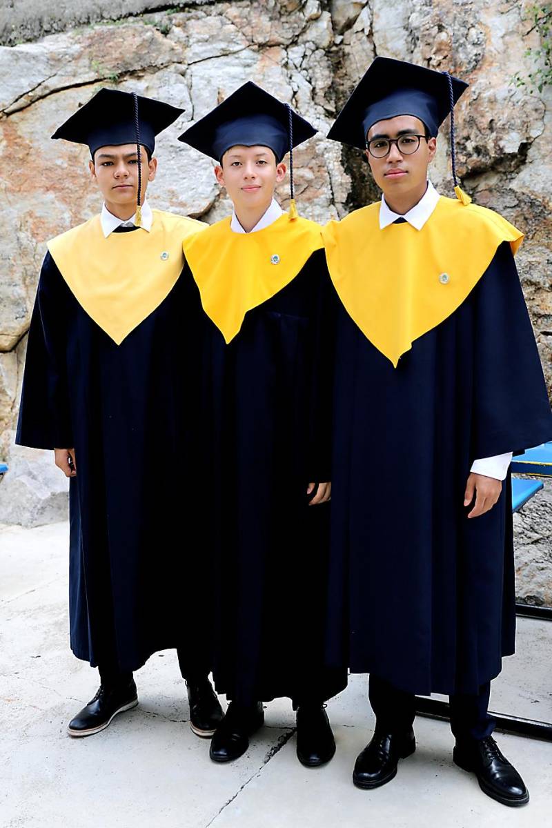 Gabriel Zelaya, Andrés Pineda y José Gómez