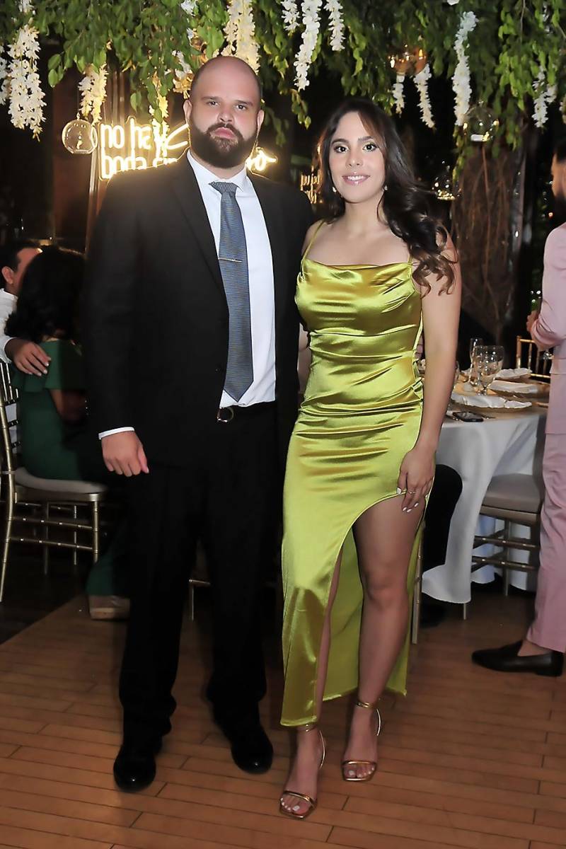 Andrés Arias y Cinthia Hernández.