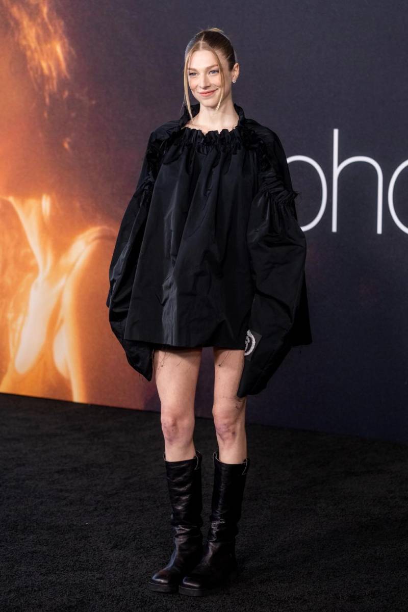 Hunter Schafer en Maison Margiela.