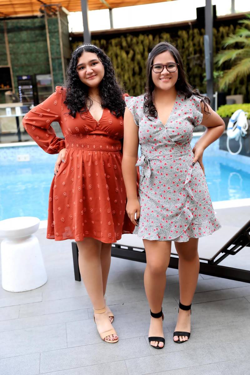 Natalia Morales y Mayet Turcios.