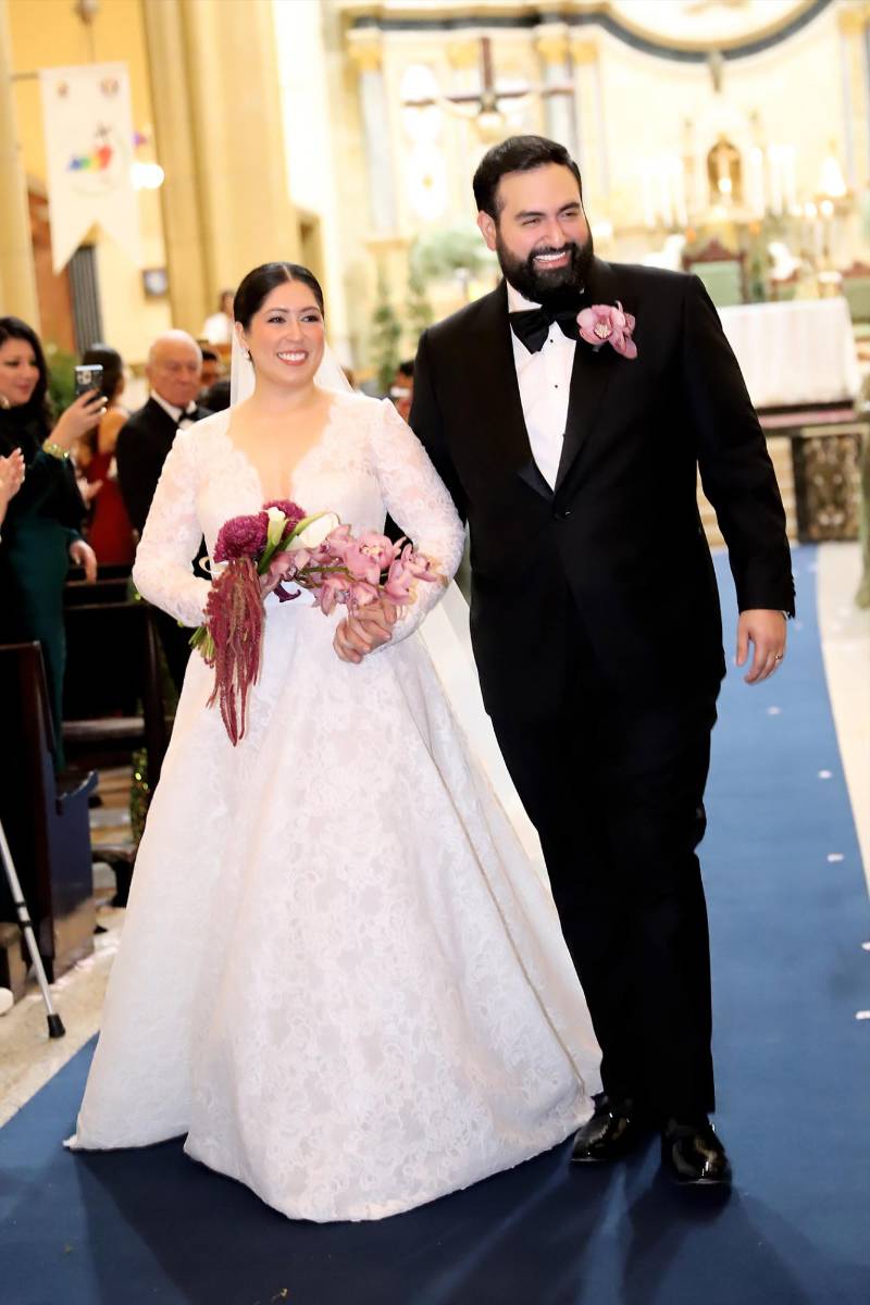 Así fue la boda de Jennifer Victoria Umanzor y Antonio Molina Bendeck