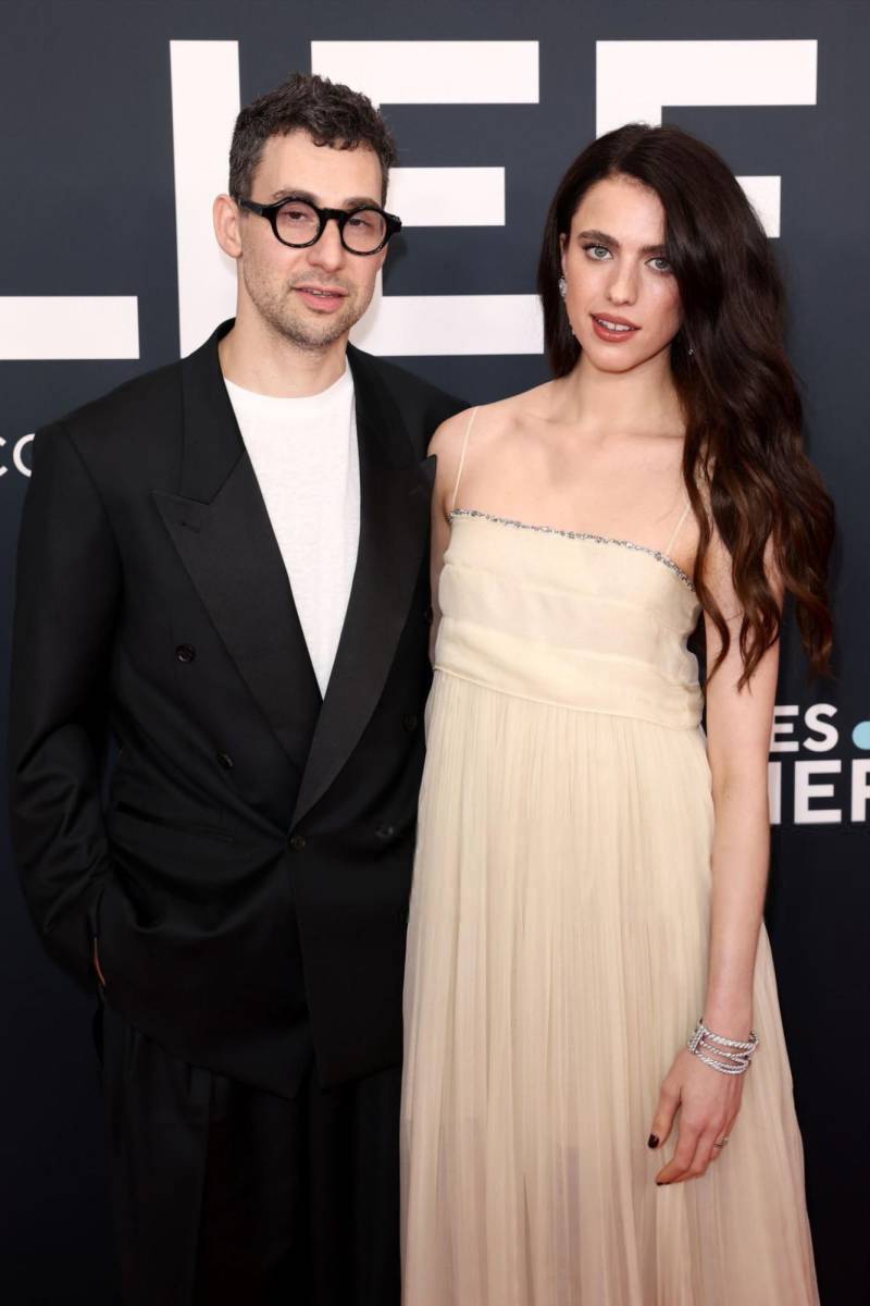 Jack Antonoff y Margaret Qualley.