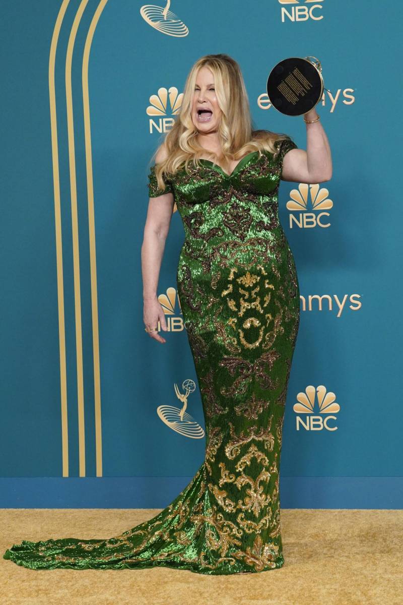 Jennifer Coolidge en Dolce &amp; Gabbana.