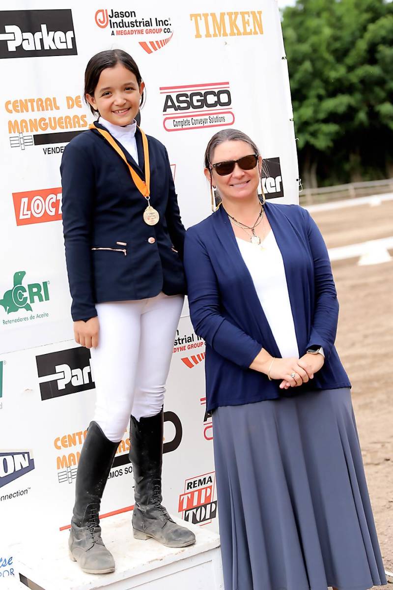 Lucía Maradiaga y Agniezka Majewska