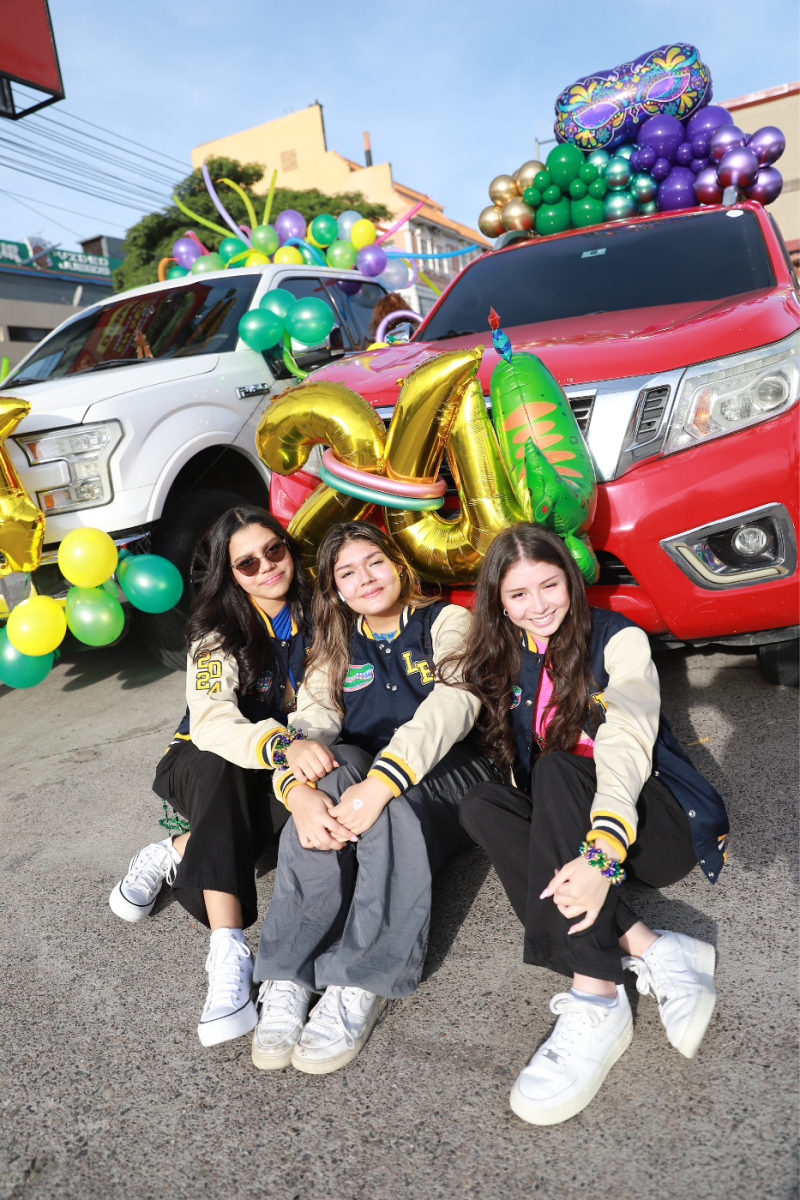 Ana Aguilar, Marisabella Albir y Andrea Bautista.
