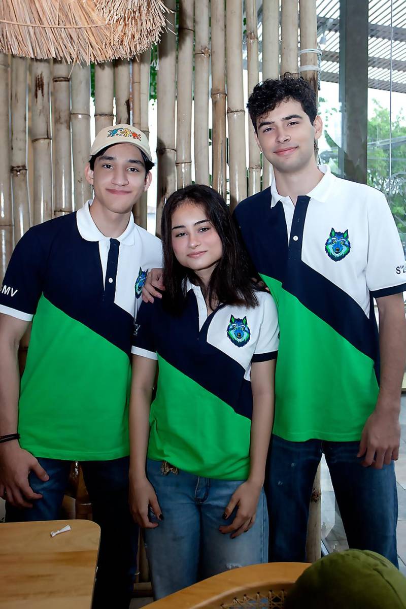Joaquín Arguello, Josué López y María Fernanda Valle