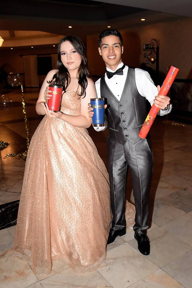 Tessa Galeas y Diego Medina