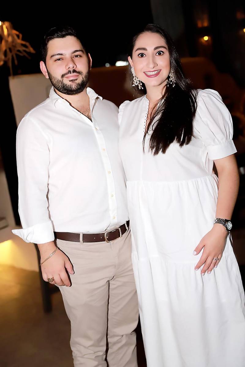 Raúl Romero y Evelyn Morcillo.