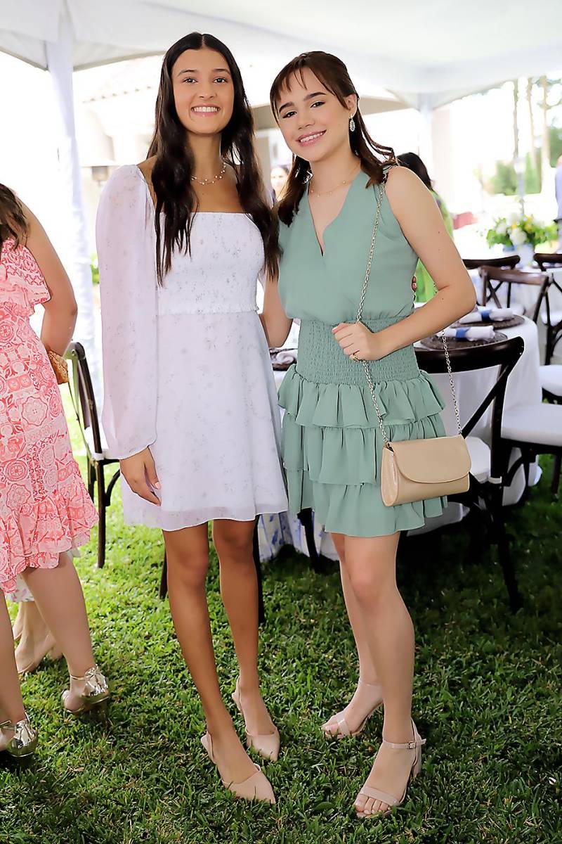 Amari DeLima y Lucia Mencia
