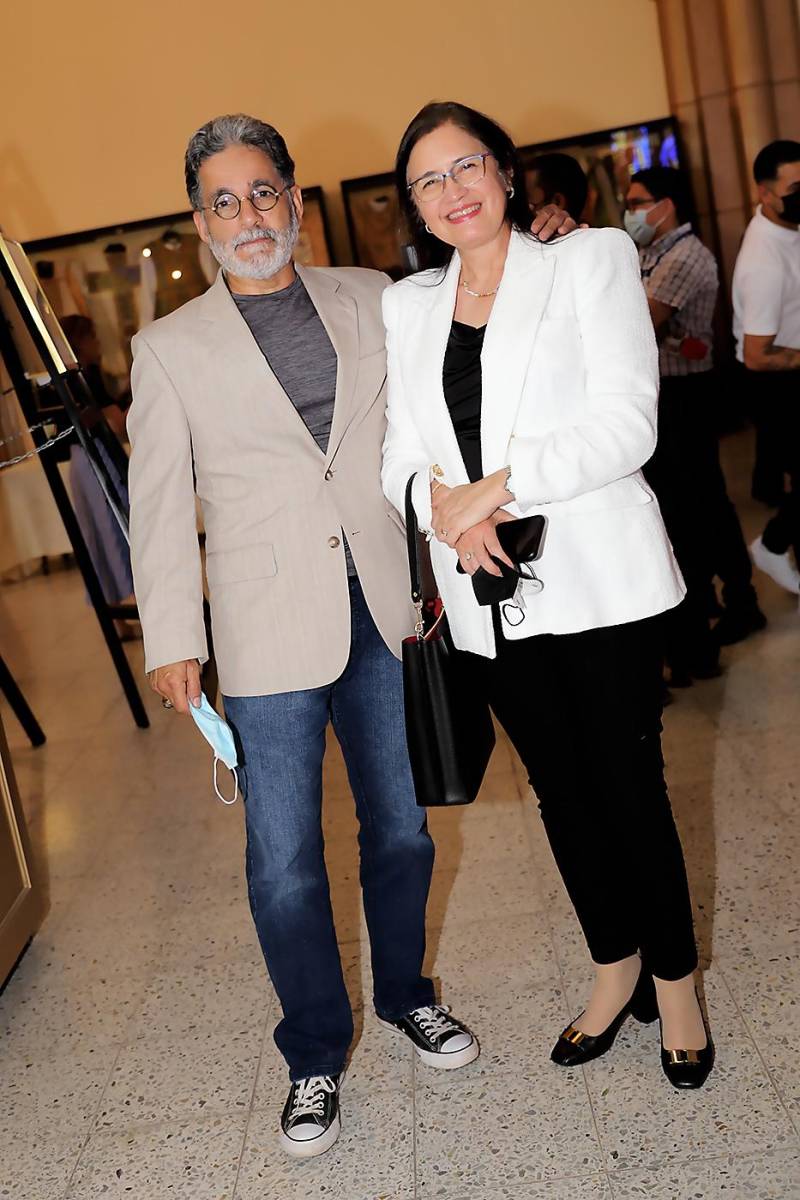 Arístides Buitrago y Reina Fiallos. 
