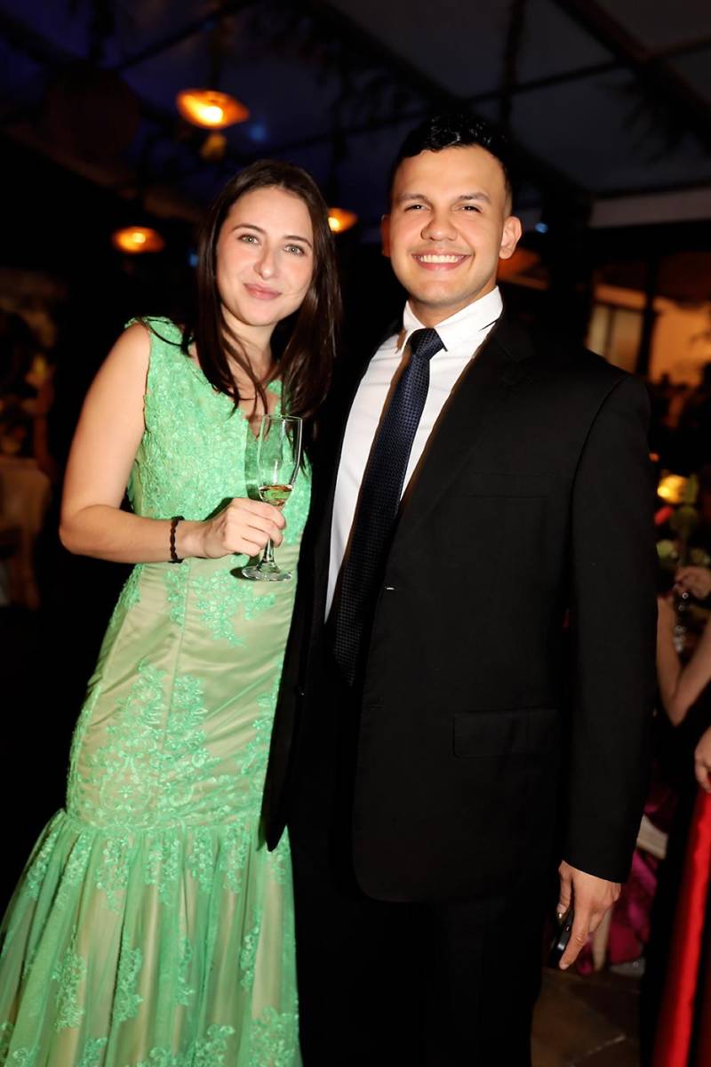 Adriana Canahuati y Jorge Lanza