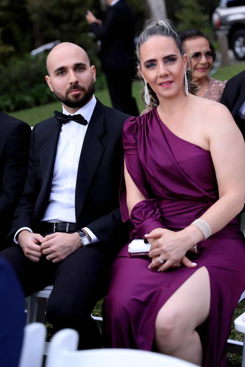 Faris Perdomo y Lisette Hasbun.