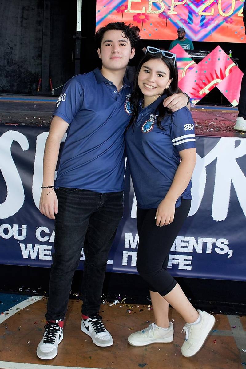Erick Aragón y Camila Roque.