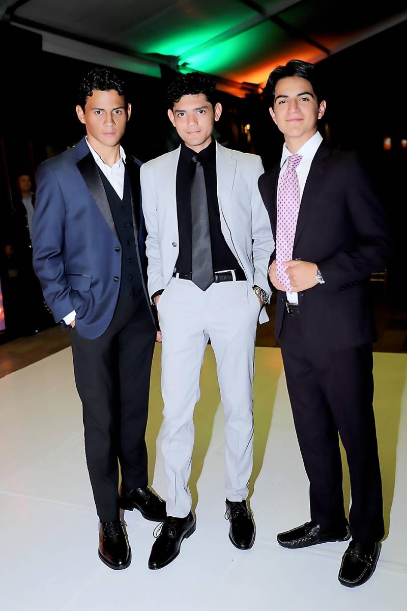 Ángel Velásquez, Carlos Castillo y Oscar Madrid