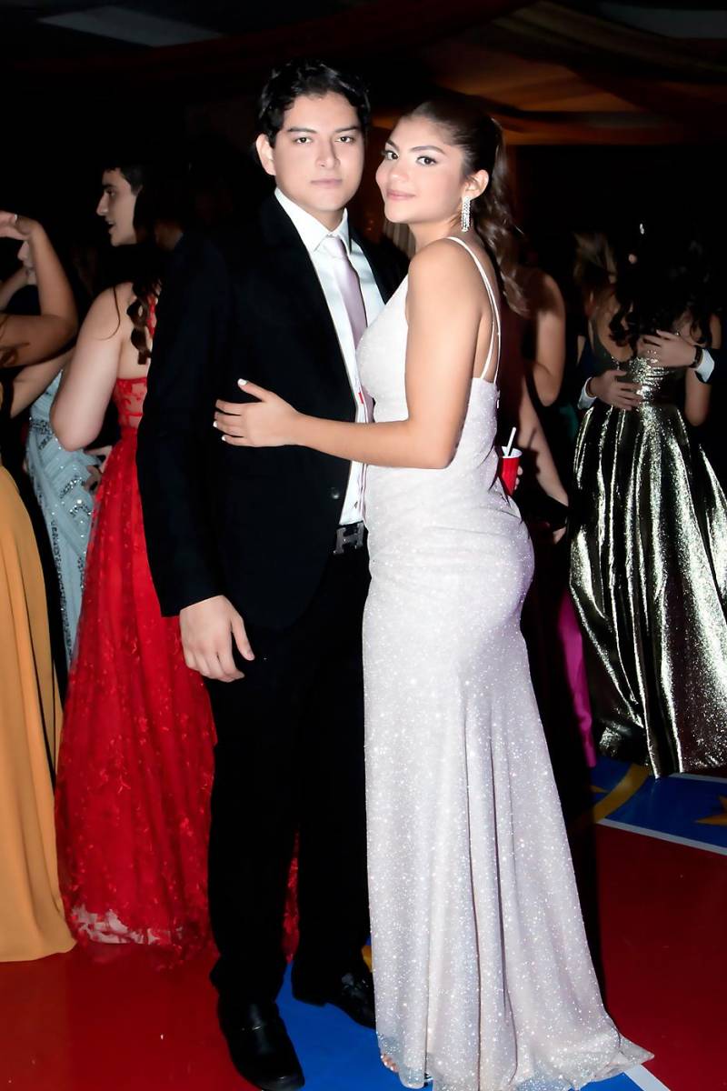 Paulino López e Isabella Gamez.