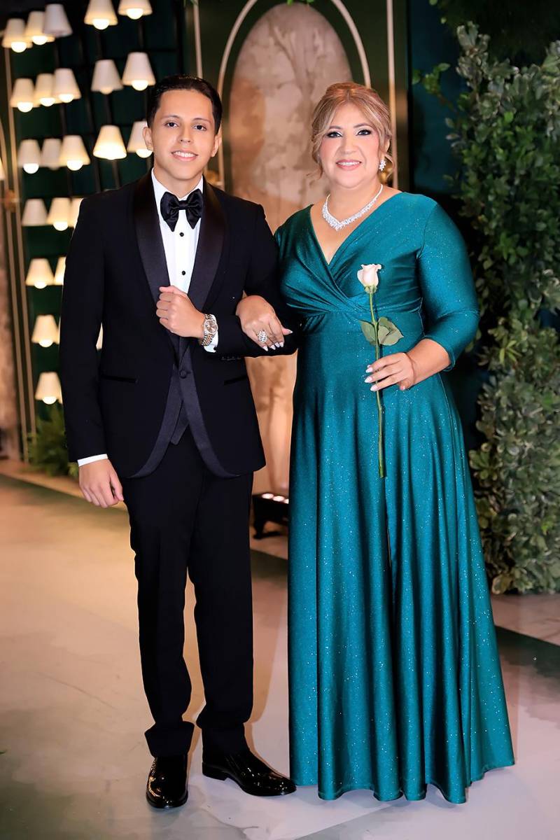 Rony Valle con Doris Banegas