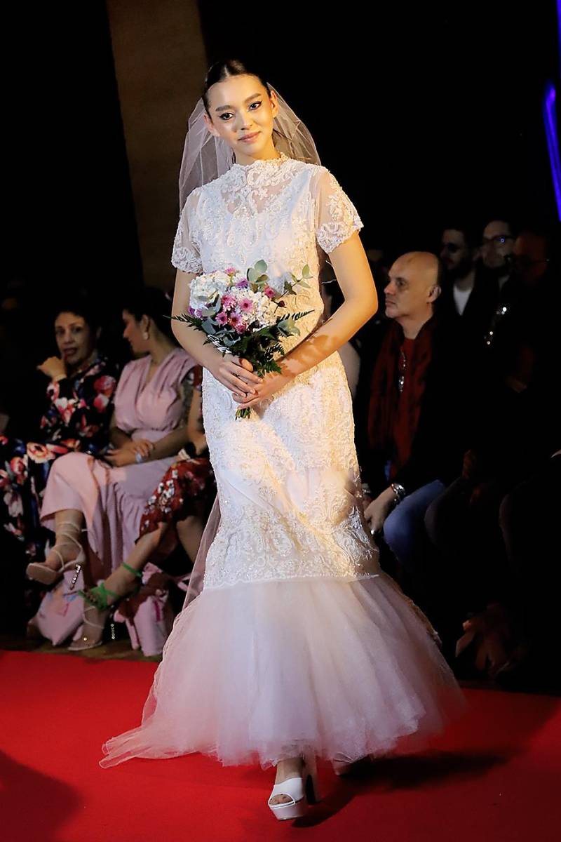 Inspiración floral en el runway de Luz Ernestina Mejía