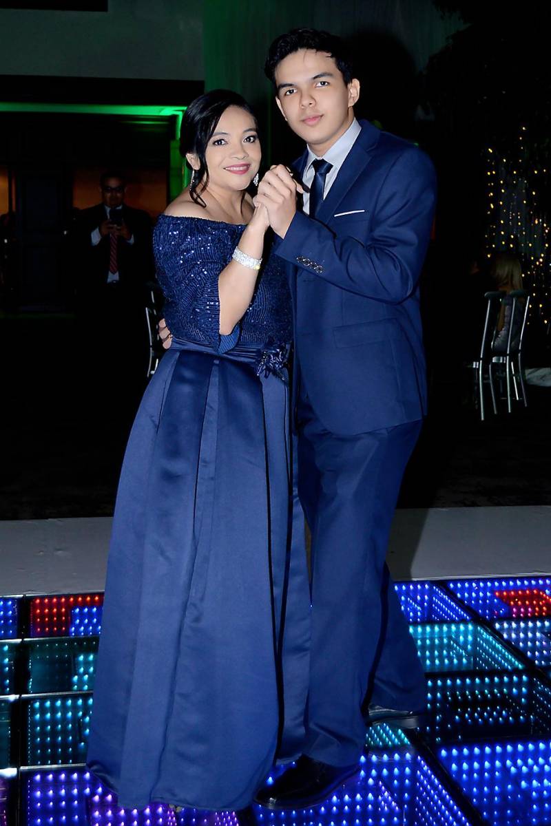 Lucy Barahona y David Nolasco