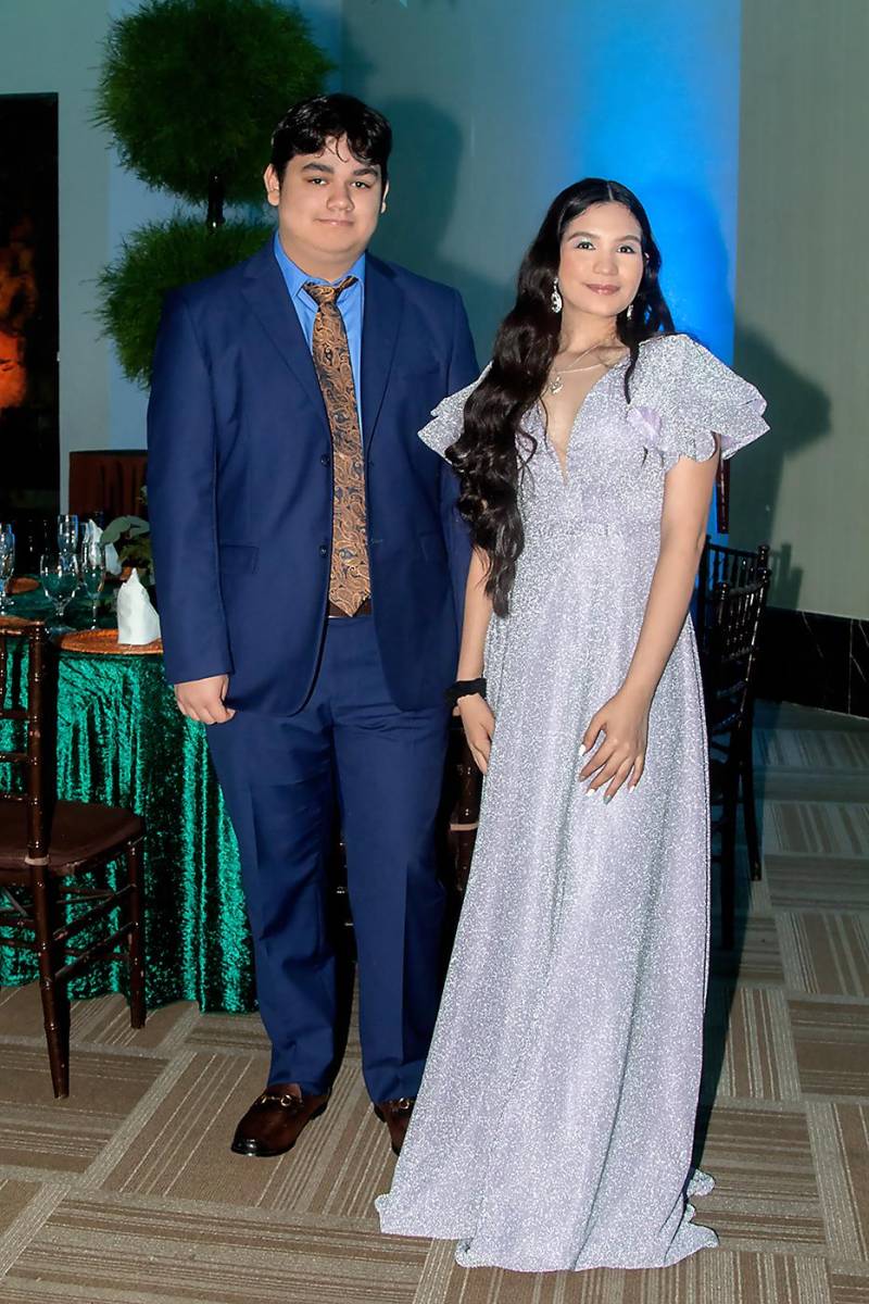 Emanuel Yanes y Lucía Bonilla.