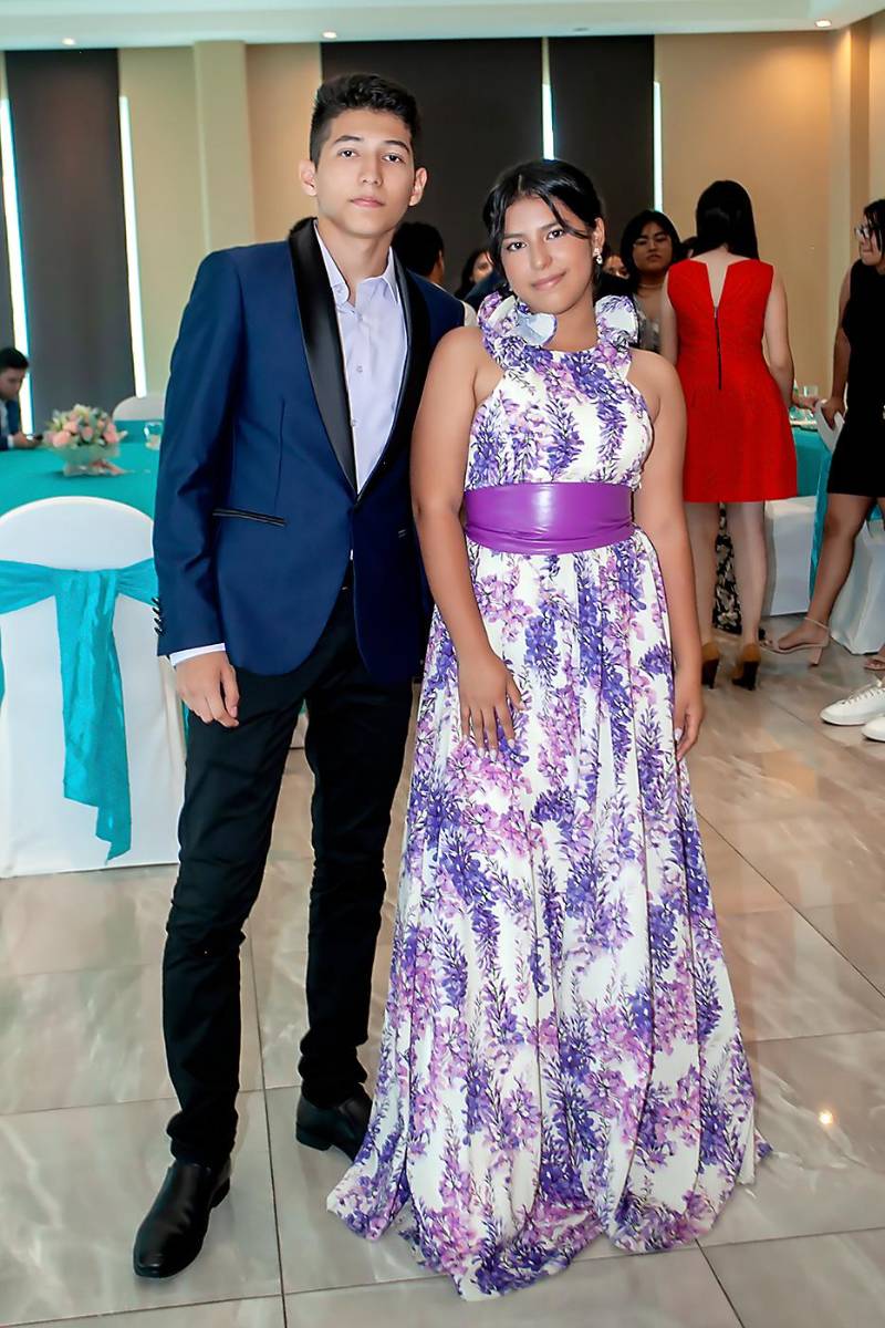 Christopher Aguilar y Eny Ortíz.