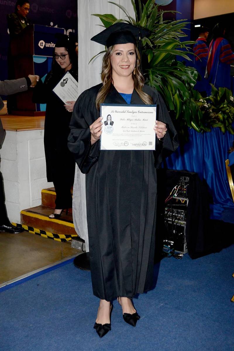 Graduaciones de Posgrado de UNITEC de Tegucigalpa 2025