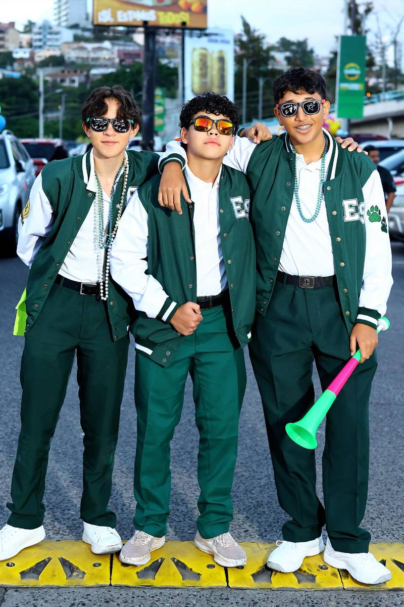 Julio Robles, Fabio Zelaya y Daniel Lavaire