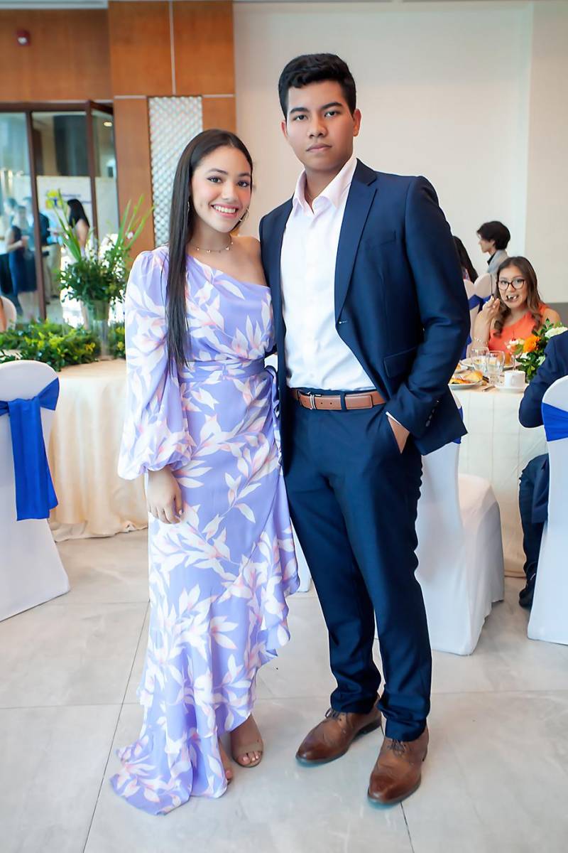 Isabella Castillo y José Aguilar.