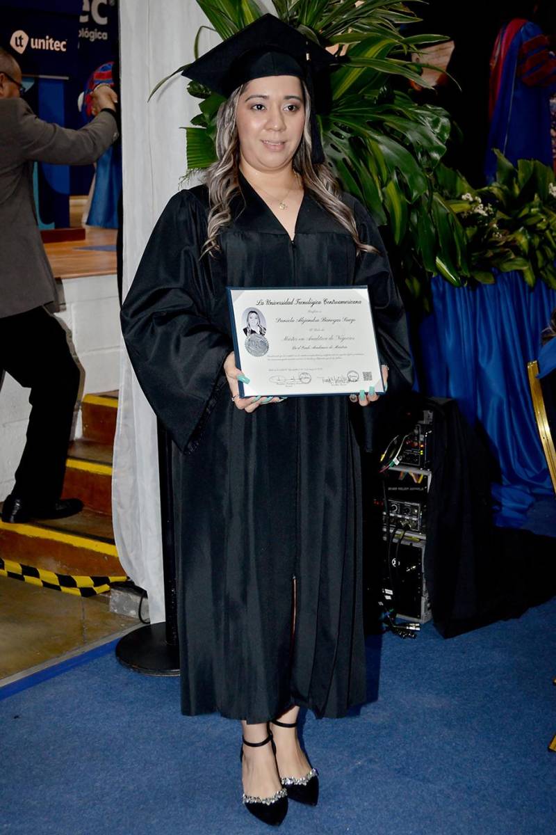 Graduaciones de Posgrado de UNITEC de Tegucigalpa 2025