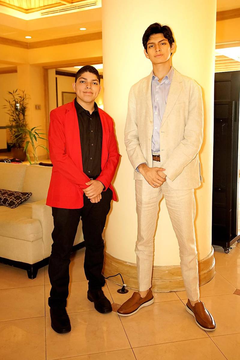 Juan Vásquez y Oscar García.