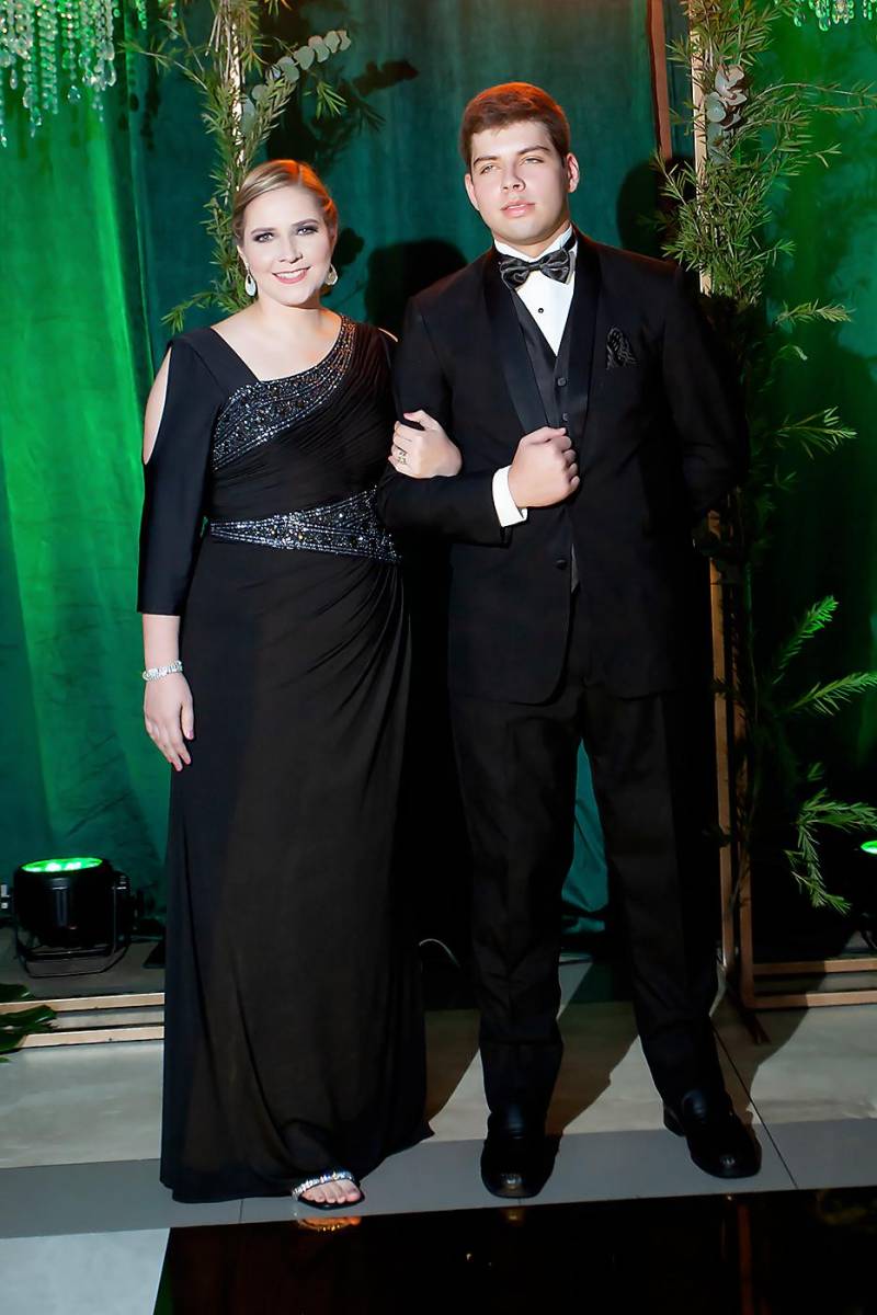 Scarlett Hall y su hijo Juan Andrés Samara