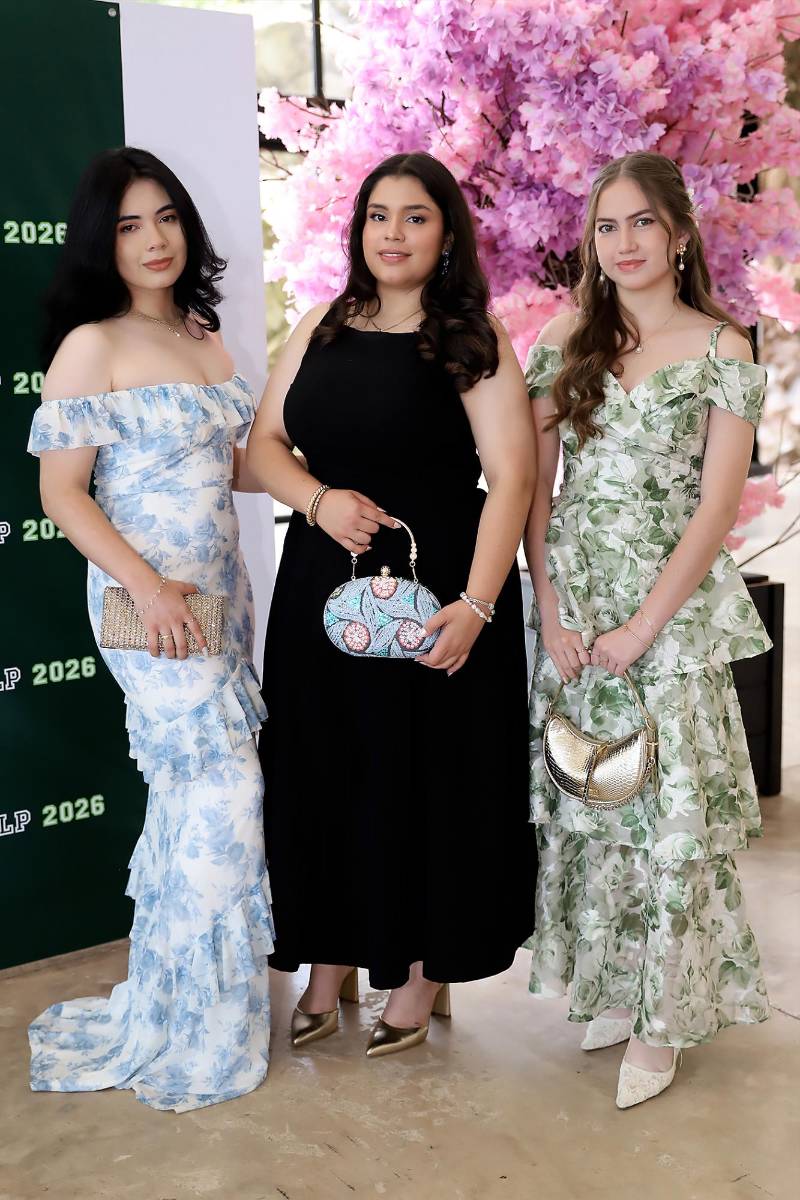 Valentina Ponce, Pamie Portillo y Katina Alvarado.