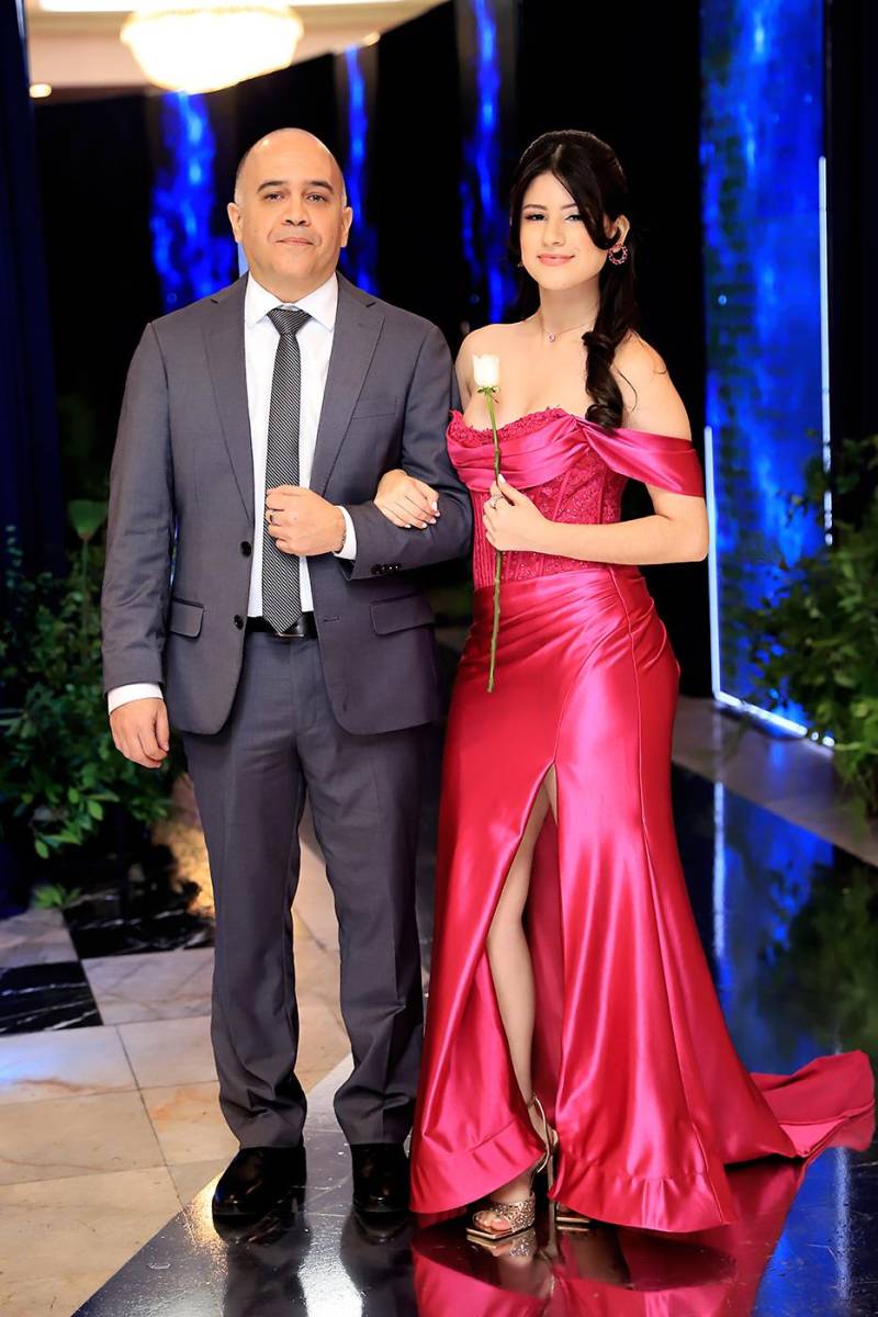 Jorge Castro e Isabella Castro.