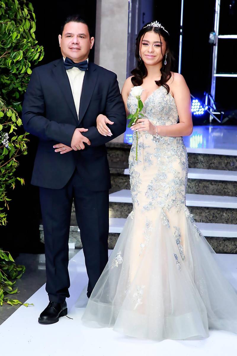 Alvaro García y su hija Ashlee Tiphanie 