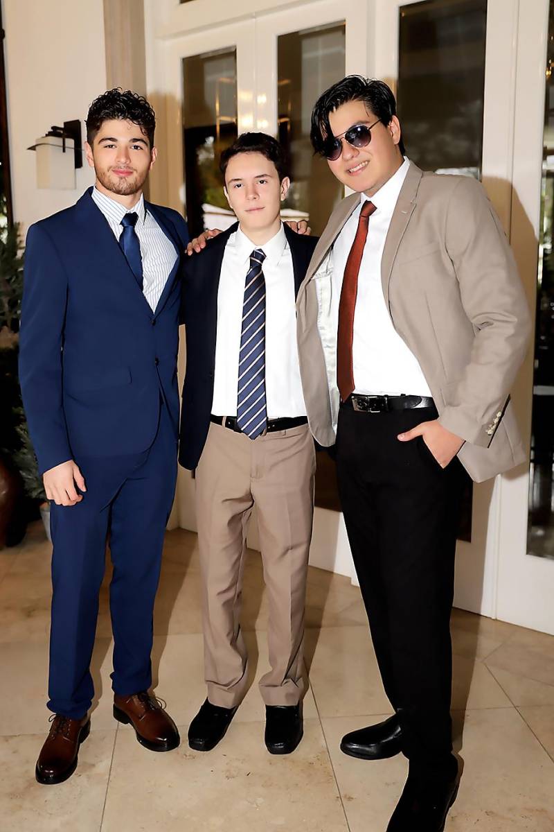 Sebastian Ulloa, Alberto Davidyan y David Andino